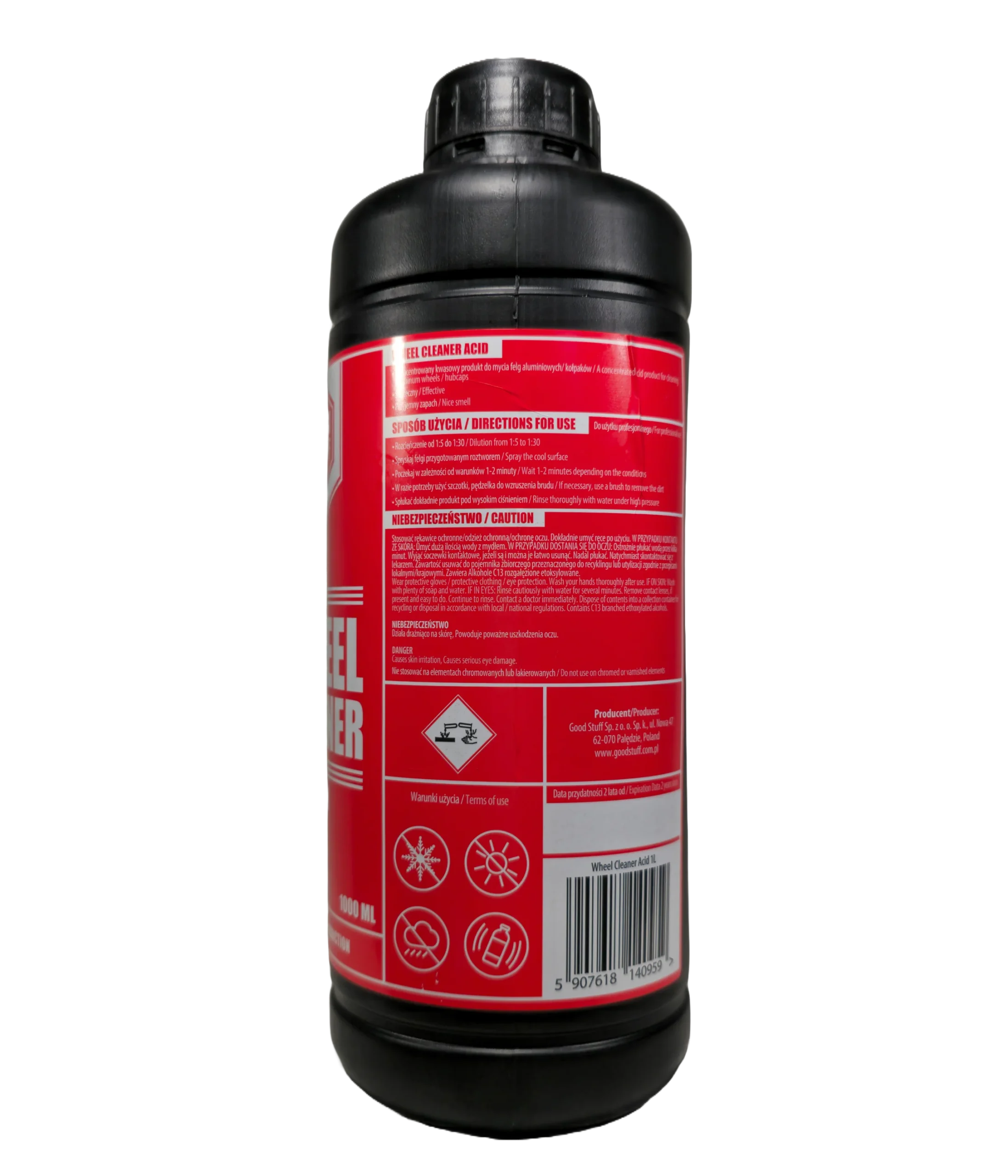 Good Stuff Wheel Cleaner Acid 1L - obrazek 2