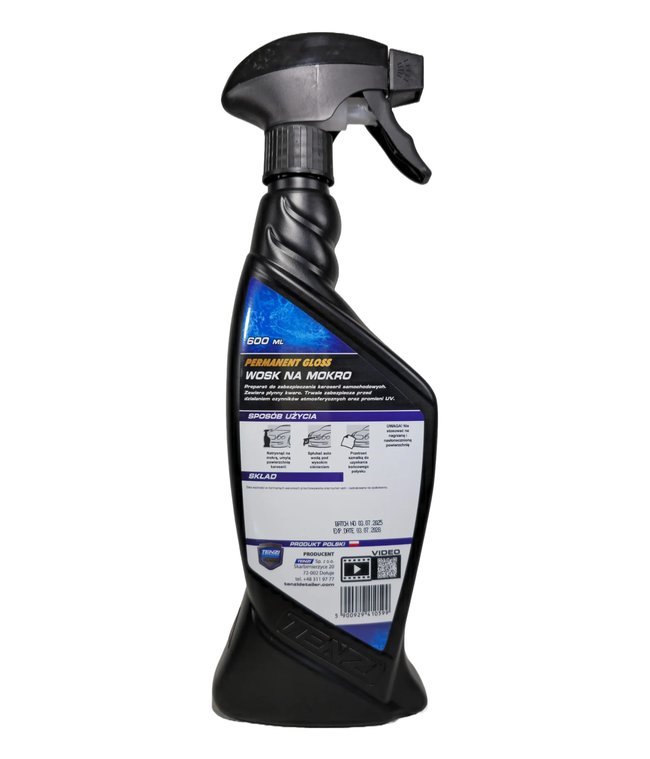 Tenzi Wosk Na Mokro 600ml - obrazek 2