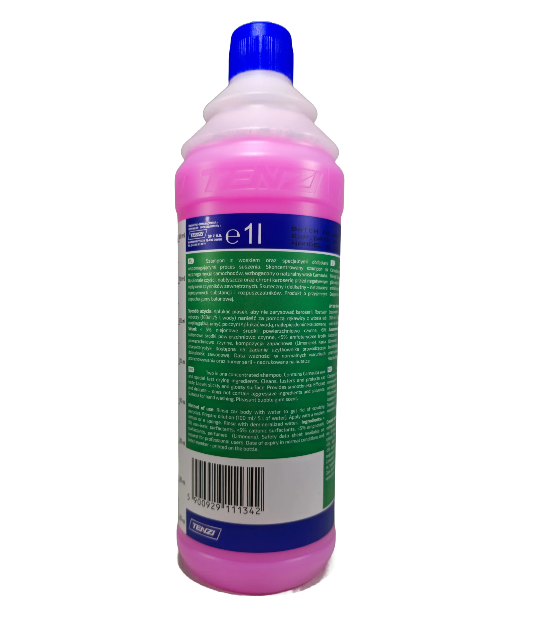 Tenzi Shampo Wax 1L - obrazek 2